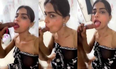Horny sexy girl blowjob sex