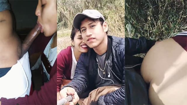 College Couple Leaked – Outdoor Fucking Video HD