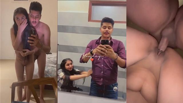 Horny Indian Girl Sucking Boyfriend Dick Painful Fucking HD
